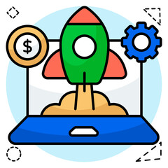 Vector design of system launch 