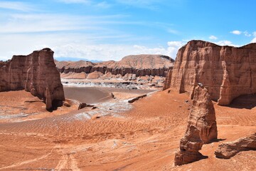 Landscape of the Golblin state park  in the united states of America