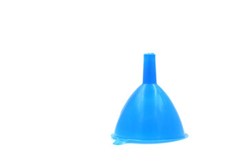 Blue cones on a white background