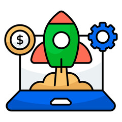 Vector design of system launch 