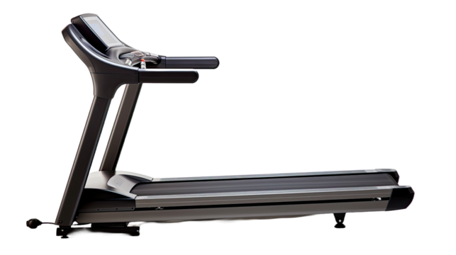 Treadmill isolated on a transparent background