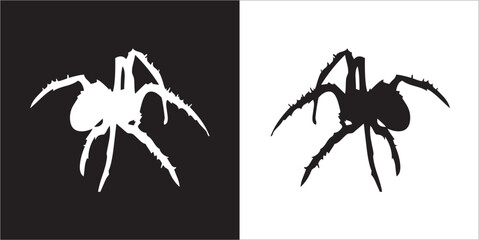 Illustration vector graphics of spider icon