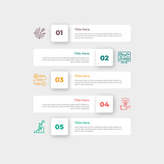 Business Infographic Design Template For Corporate Marketing Agency