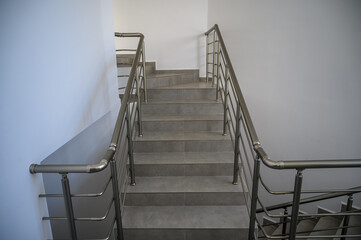 railings on stairs in a residential building 2
