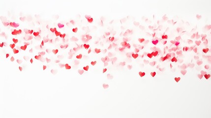 Fototapeta na wymiar valentine's day concept art heart and love, ai