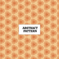 Vibrant BROWN and orange circle pattern, perfect for backgrounds, textiles, packaging, and design elements for a bold and modern look.