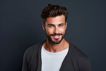 Obraz premium Handsome man in casual clothes