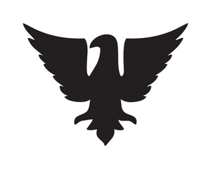 This is a vector eagle with various shapes and styles. Very suitable for use as a logo, background and additional element on a poster. Made in black, of course the color can be changed.