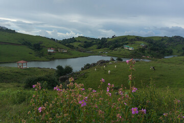Mawphanlur Lakes Atop of mountains in West Khasi Hills Meghalaya