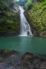 Fototapeta na wymiar Waterfalls in Meghalaya India Asia