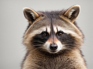 Fototapeta premium Ethereal Raccoon Portrait