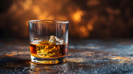 glass of whiskey, generative ai