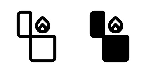 Editable lighter vector icon. Part of a big icon set family. Perfect for web and app interfaces, presentations, infographics, etc