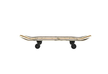 skateboard side view without shadow 3d render