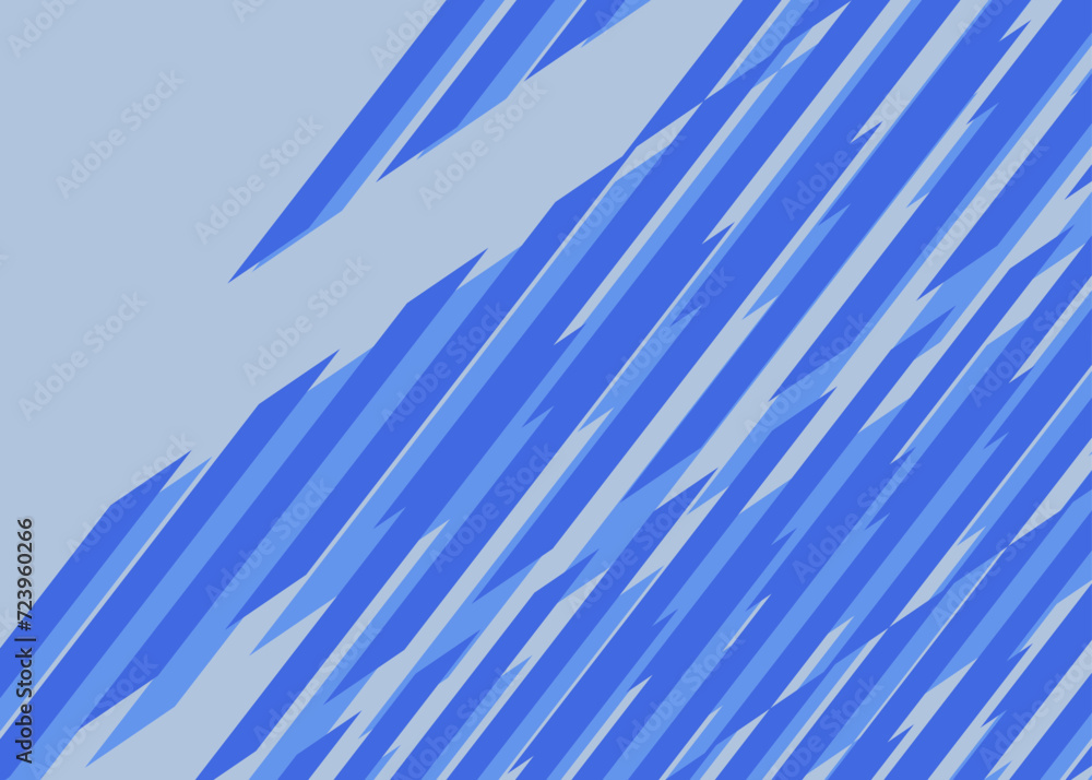 Poster abstract background with diagonal zigzag stripes pattern