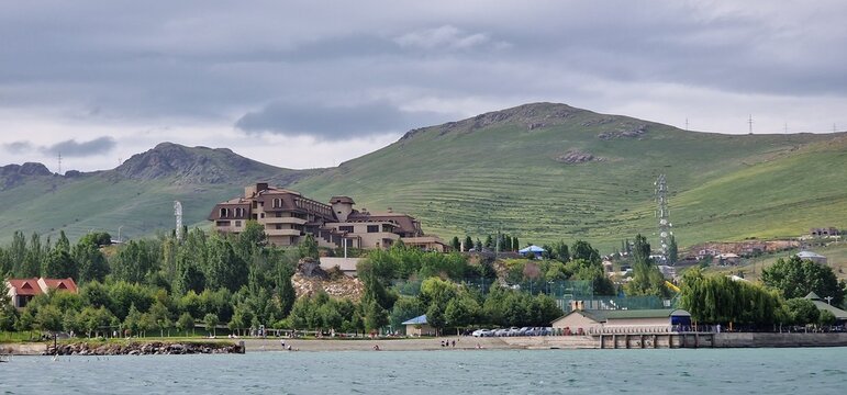 sevan and lake sevan penninsula, armenia