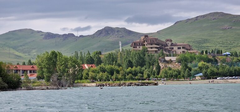 sevan and lake sevan penninsula, armenia