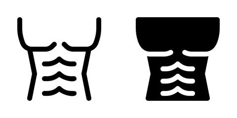 Editable muscular body vector icon. Part of a big icon set family. Perfect for web and app interfaces, presentations, infographics, etc