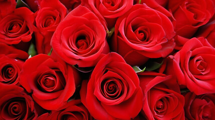 red roses