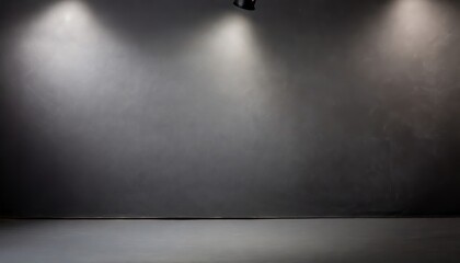 Background: Photo studio background with lighting and textured surface