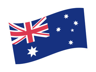 Australia Flag Vector Illustration