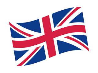 England Flag Vector Illustration