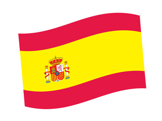 Spain Flag Vector Illustration
