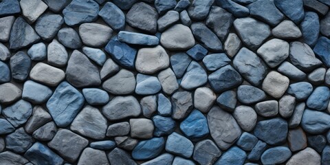azure wallpaper for seamless cobblestone wall or road background