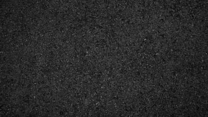 Surface grunge rough of asphalt, Seamless tarmac dark grey grainy road, Texture Background, Top view