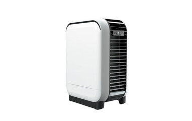 Portable AC, Airo Comfort Portable Air Conditioner Standing AC isolated on Transparent background.