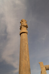 Ruin of ancient city Persepolis  Iran. Persepolis is a capital of the Achaemenid Empire. UNESCO...