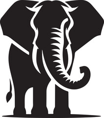 Elephant Silhouette vector