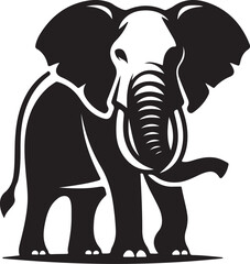 Elephant Silhouette vector