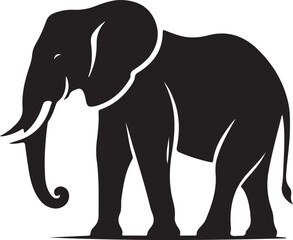 Elephant Silhouette vector