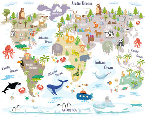 World Globe Map. Explore the World.	