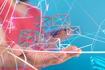 mail communication support contact concept service