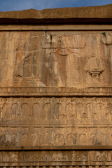 Ruin of ancient city Persepolis, Iran. Persepolis is a capital of the Achaemenid Empire. UNESCO...