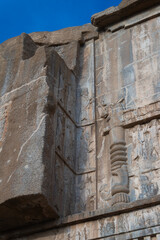 Ruin of ancient city Persepolis, Iran. Persepolis is a capital of the Achaemenid Empire. UNESCO...