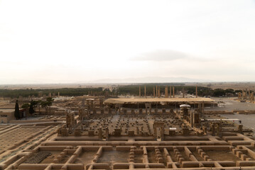 Ruin of ancient city Persepolis, Iran. Persepolis is a capital of the Achaemenid Empire. UNESCO...