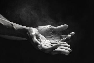 hands of a person - obrazy, fototapety, plakaty
