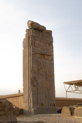 Ruin of ancient city Persepolis, Iran. Persepolis is a capital of the Achaemenid Empire. UNESCO...