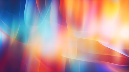 Colorful multicolored defocused abstract moving background with copy space