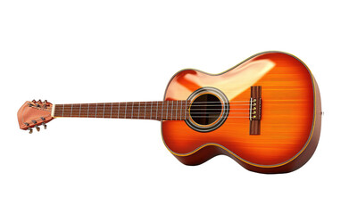 Cutaway Guitar, Best guitar isolated on Transparent background.