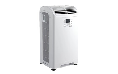 Comfort Portable Air Conditioner with Remote, Best Portable Air Conditioner with Remote isolated on Transparent background.