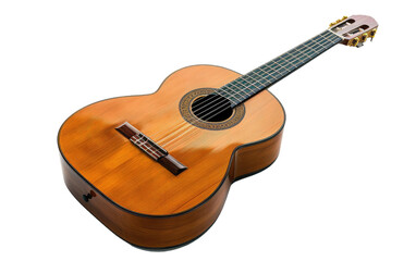 Flamenco Guitar, Best guitar isolated on Transparent background.