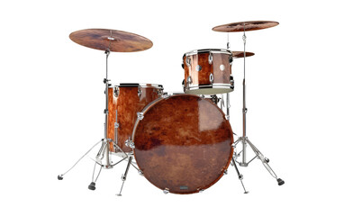 Fototapeta na wymiar Floor tom drum set, Tom Drum Set at the Floor isolated on Transparent background.