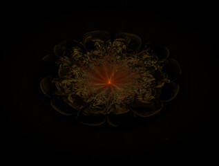 Obraz premium Imaginatory fractal abstract background Image