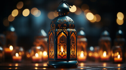 Glowing Ramadan Radiance - obrazy, fototapety, plakaty
