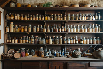 medieval herbalist potions