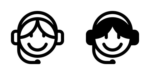 Editable customer service vector icon. Part of a big icon set family. Perfect for web and app interfaces, presentations, infographics, etc